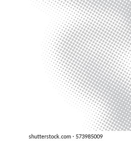 Abstract grunge background with splats and halftone effect.