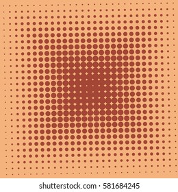 Abstract grunge background with splats and halftone effect.