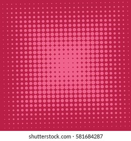 Abstract grunge background with splats and halftone effect.