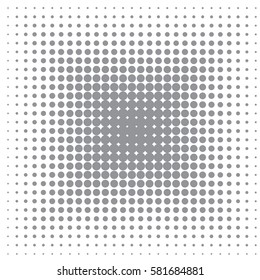 Abstract grunge background with splats and halftone effect.
