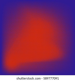 Abstract grunge background with splats and halftone effect