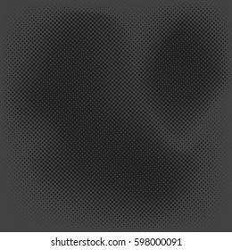 Abstract grunge background with splats and halftone effect