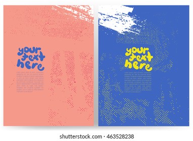 Abstract Grunge Background for Text