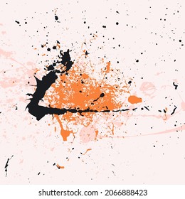 Abstract Grunge Background Texture Colorful Splatter Scratch Rough Dirty Style