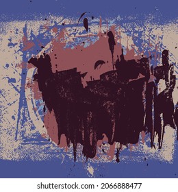Abstract Grunge Background Texture Colorful Splatter Scratch Rough Dirty Style