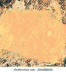 Abstract Grunge Background Texture Colorful Splatter Scratch Rough Dirty Style