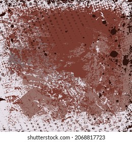 Abstract Grunge Background Texture Distress Colorful Splatter Scratch Rough Dirty Style
