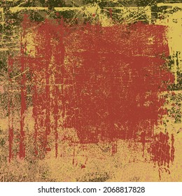 Abstract Grunge Background Texture Distress Colorful Splatter Scratch Rough Dirty Style