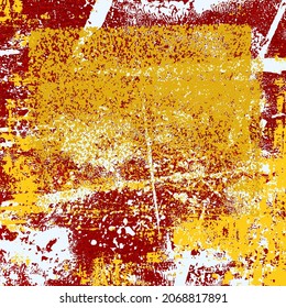 Abstract Grunge Background Texture Distress Colorful Splatter Scratch Rough Dirty Style