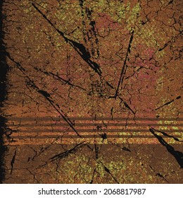 Abstract Grunge Background Texture Distress Colorful Splatter Scratch Rough Dirty Style