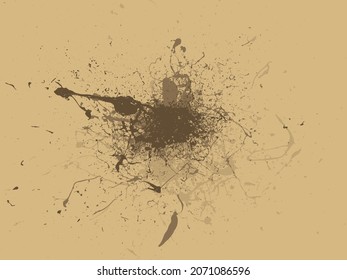 Abstract Grunge Background Texture Distress Colorful Splatter Scratch Rough Dirty Style