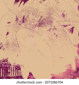 Abstract Grunge Background Texture Distress Colorful Splatter Scratch Rough Dirty Style