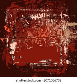 Abstract Grunge Background Texture Distress Colorful Splatter Scratch Rough Dirty Style