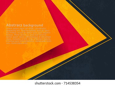 Abstract grunge background, texture wallpaper. Vector illustration design for website template with copy space.