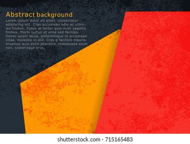 Abstract grunge background, texture wallpaper. Vector illustration design for website template with copy space.