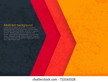 Abstract grunge background, texture wallpaper. Vector illustration design for website template with copy space.
