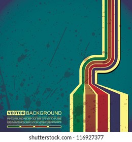 Abstract grunge background - vector