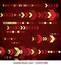 Abstract grunge background - vector