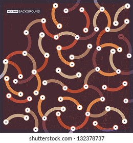 Abstract grunge background - vector