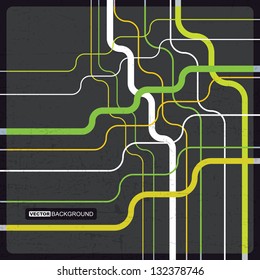 Abstract grunge background - vector