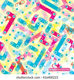Abstract grunge background - vector