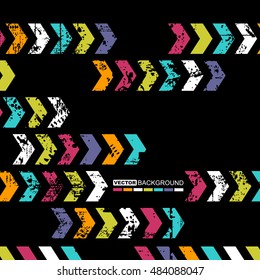 Abstract grunge background - vector