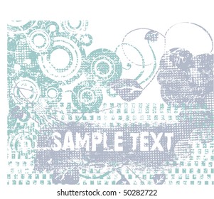 Abstract grunge background vector