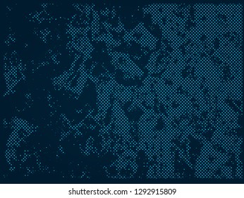 Abstract grunge background. Vector Halftone Dots Background. Disco lights. Vector illustration.
