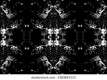 Abstract grunge background. Vector hand drawn sketch illustration. Sloppy doodle grunge style