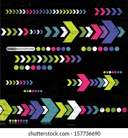 Abstract grunge background. Vector illustration