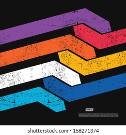 Abstract grunge background. Vector illustration