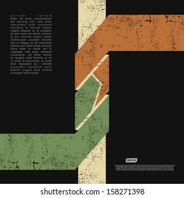 Abstract grunge background. Vector illustration