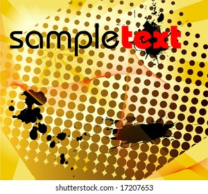 abstract grunge background - vector illustration