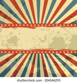 Abstract grunge background. Vector illustration. Grunge effect can be cleaned easily.
