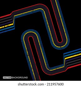 Abstract grunge background. Vector illustration