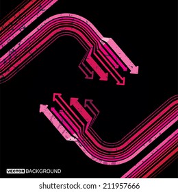 Abstract grunge background. Vector illustration