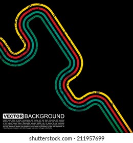 Abstract grunge background. Vector illustration