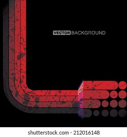 Abstract grunge background. Vector illustration