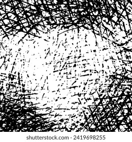 Abstrakter brüchiger Hintergrund. Vektorgrafik.