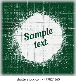 Abstract grunge background. Vector and illustration.