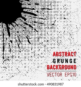 Abstract grunge background. Vector and  illustration.