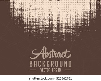 Abstract grunge background. Vector and illustration.