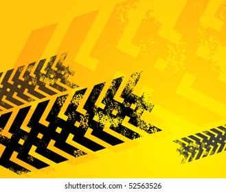 Abstract grunge background, vector illustration