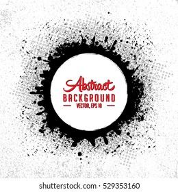Abstract grunge background. Vector and illustration.
