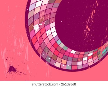 abstract grunge background, vector  without gradient