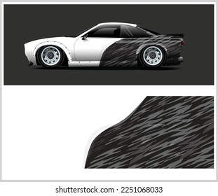 Abstract grunge background for wrap vehicles, race cars, cargo vans, pickup trucks 