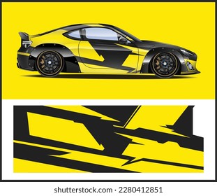Abstract grunge background for wrap vehicles, pickup trucks 