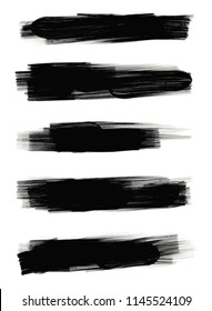 Abstract grunge backgrounds.Vector brush strokes for your design.