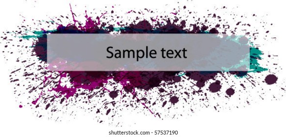 abstract grunge  banner