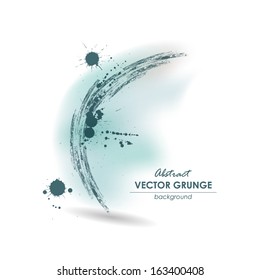 Abstract grunge banner background. Vector illustration